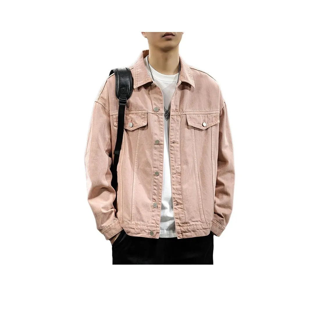 QIANJINNIU Унисекс Джинсовые Куртки