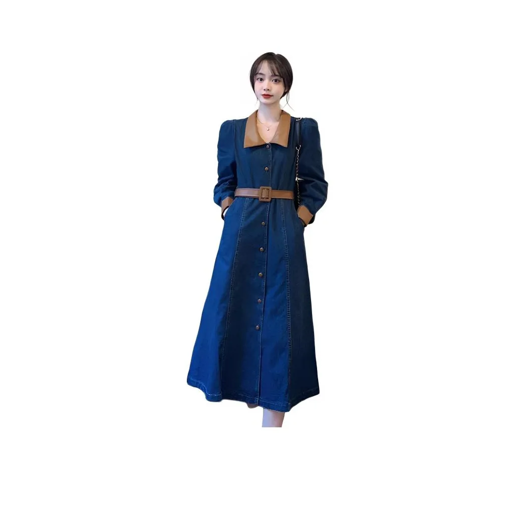 ZUKIZUKI Длинное платье с длинными рукавами женское