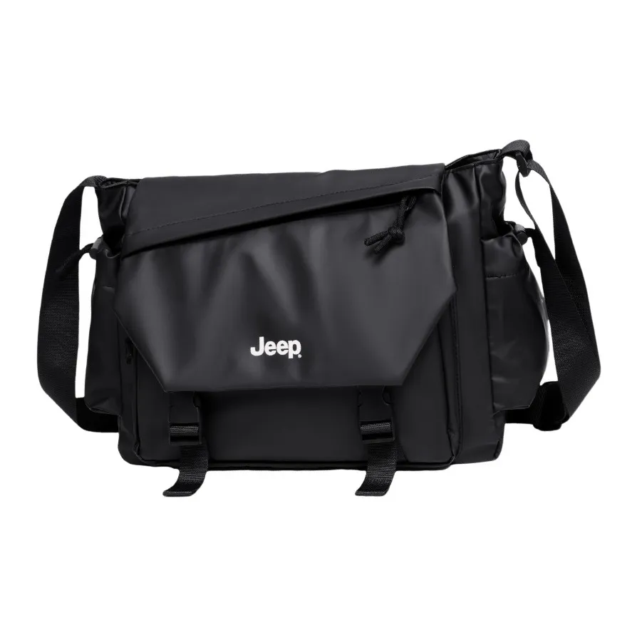 JEEP Oxford Сумка через плечо Сумка на плечо Мужская Черная