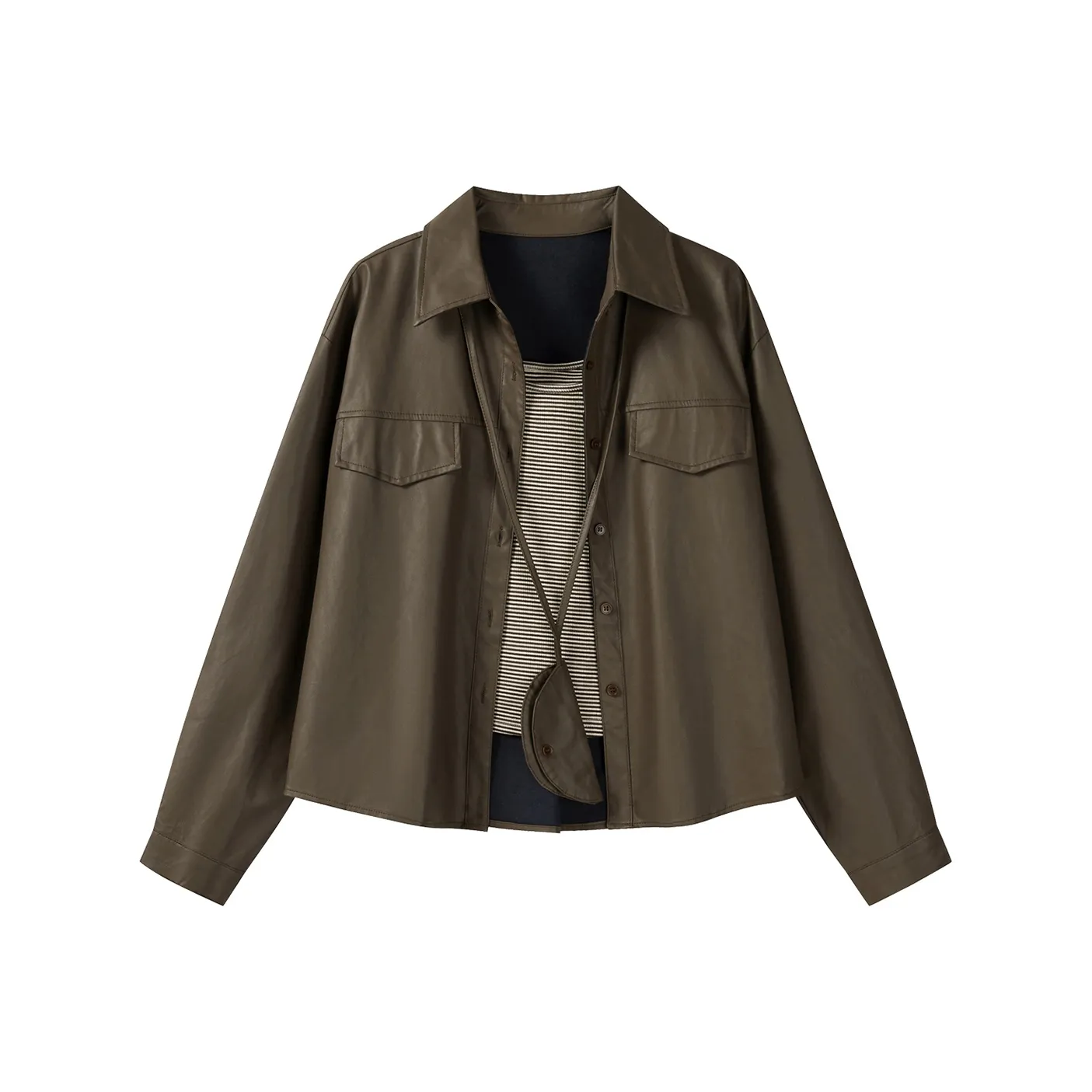 AURORA DIARY Кожа Куртка Женская