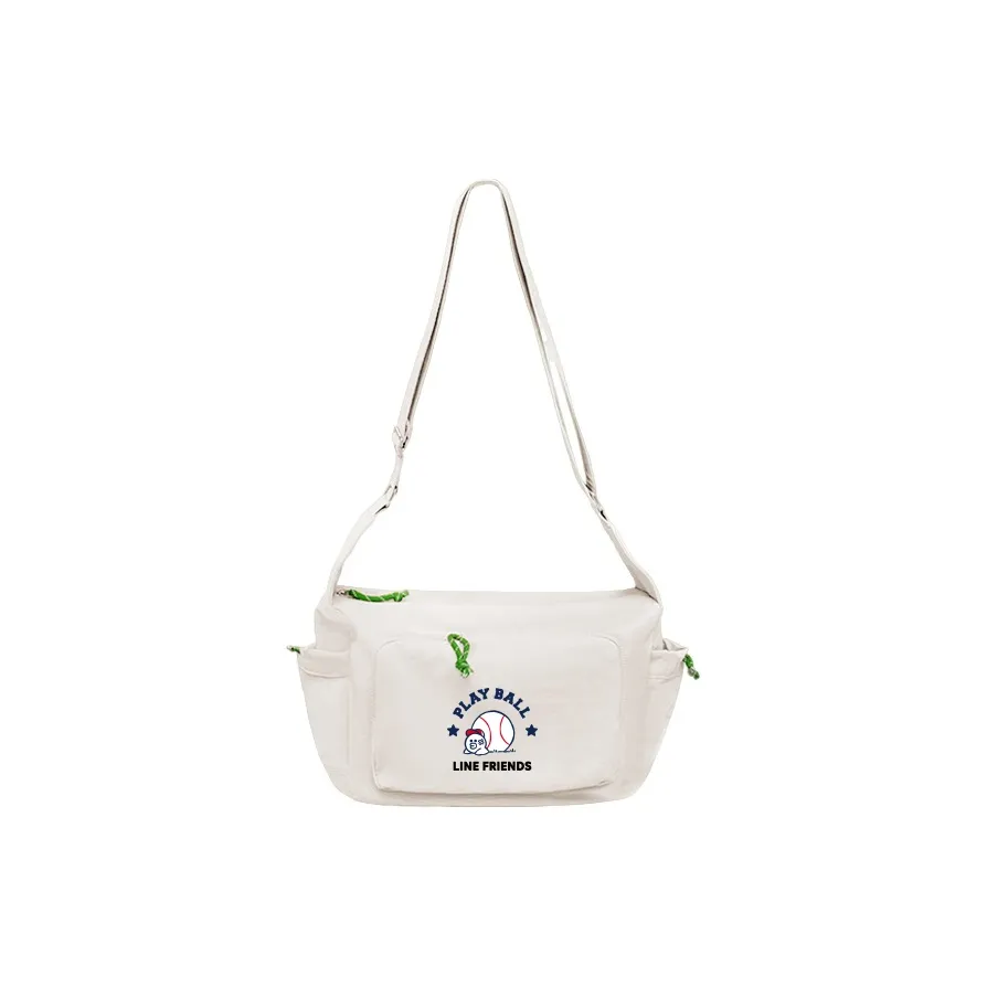 LINE FRIENDS Полиэстер Сумка через плечо Женская Экрю