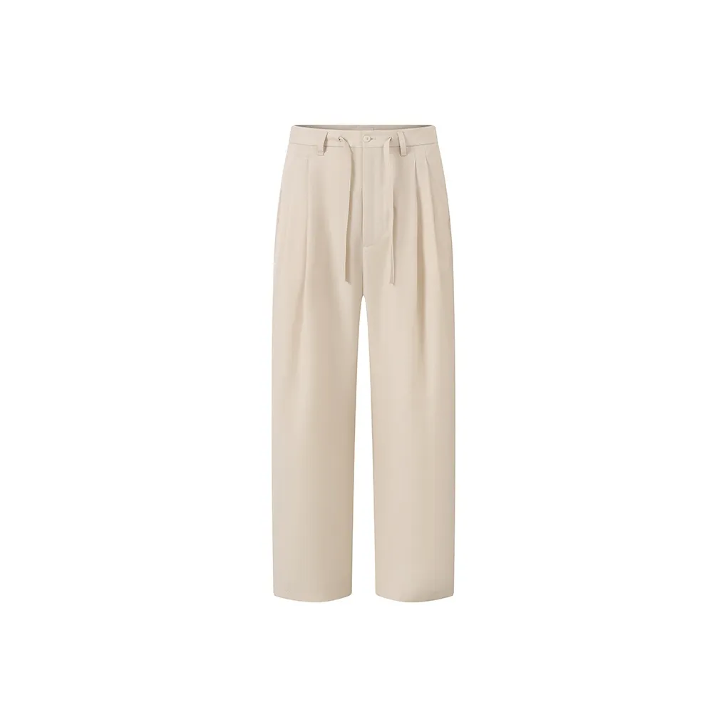 ROYA Мягкий Белый Мужской Костюм Брюки