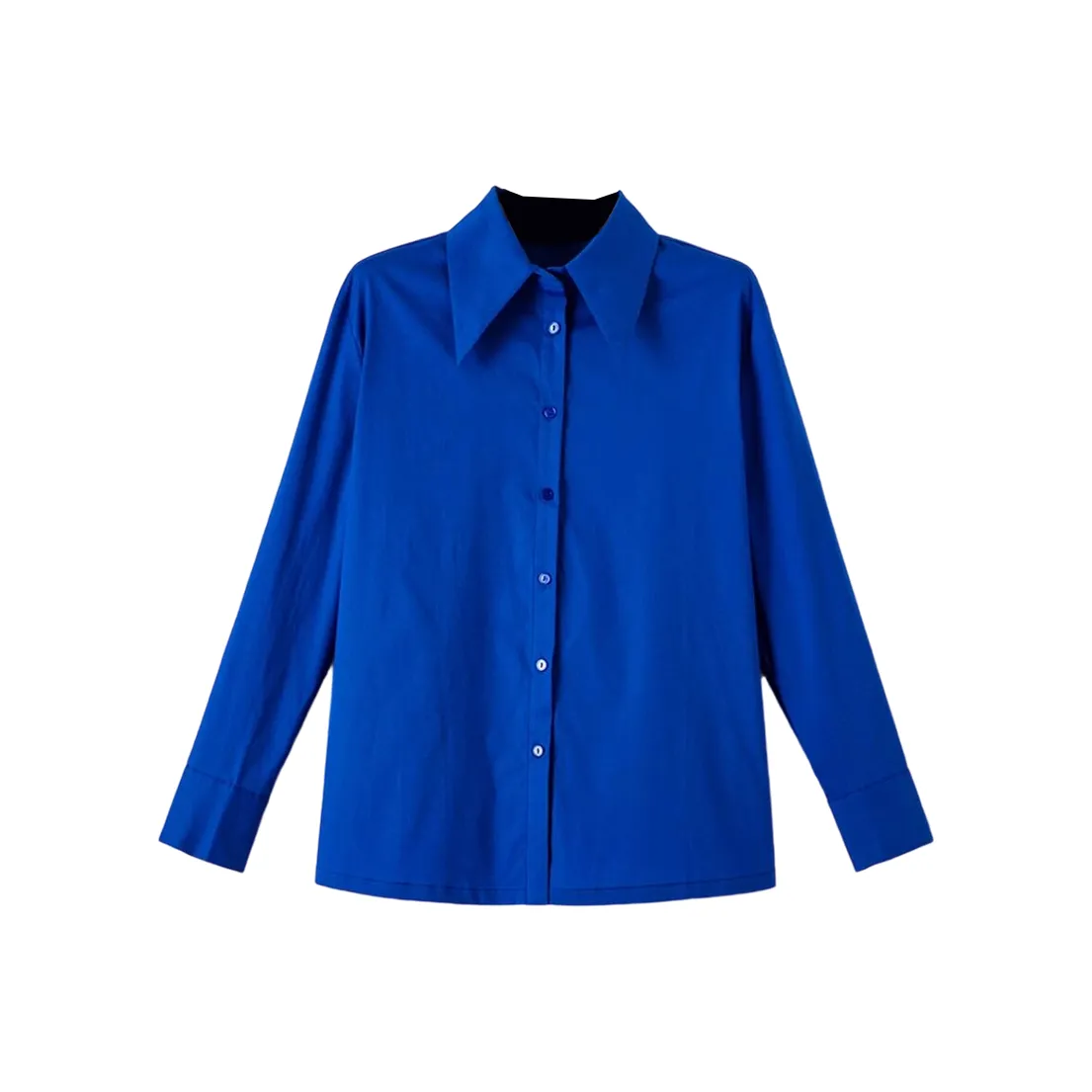 WANBAI Темно-синие женские рубашки