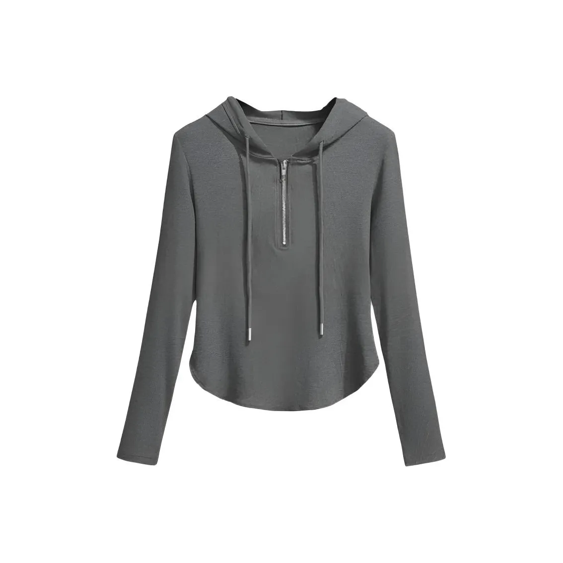 DANCANG T-рубашка Нишевый Мода Длинный рукав Топ Женский