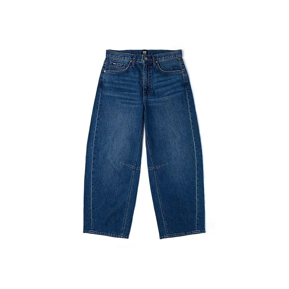 Lee Medium Dark Blue Unisex Jeans Ли Мид Темно-Синий Унисекс Джинсы