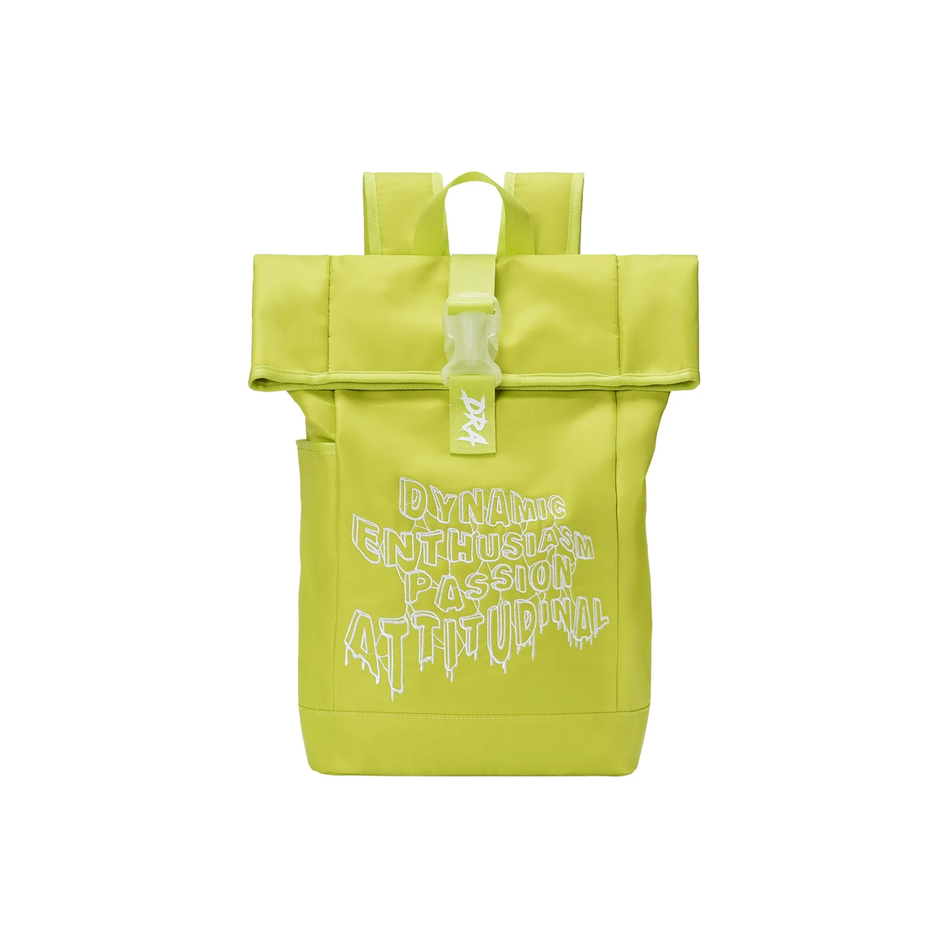 DRACONITE Polyester Students Backpack Regular Unisex Lime Neon Green