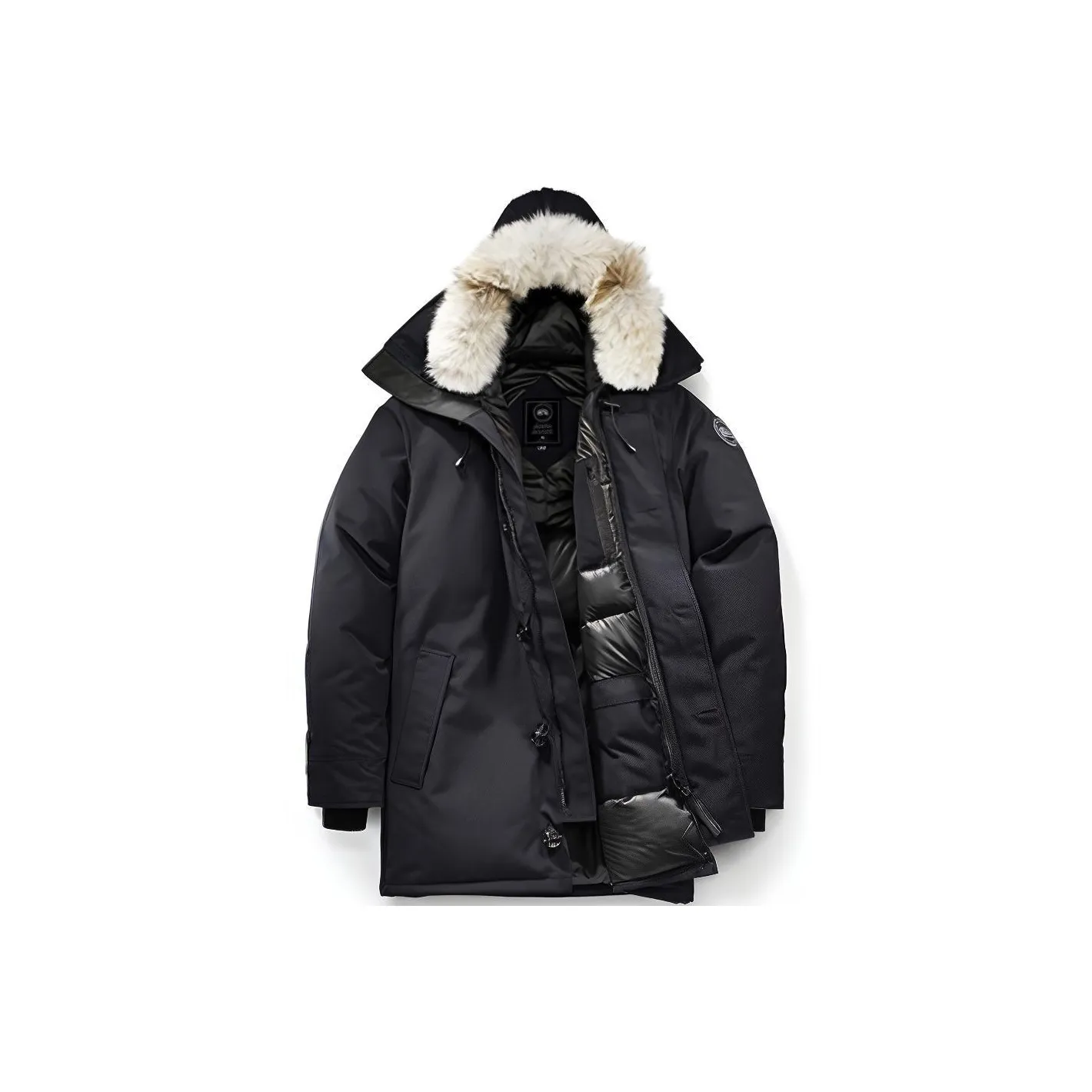 Canada Goose Black Mark Down Jackets Men Dark Blue
