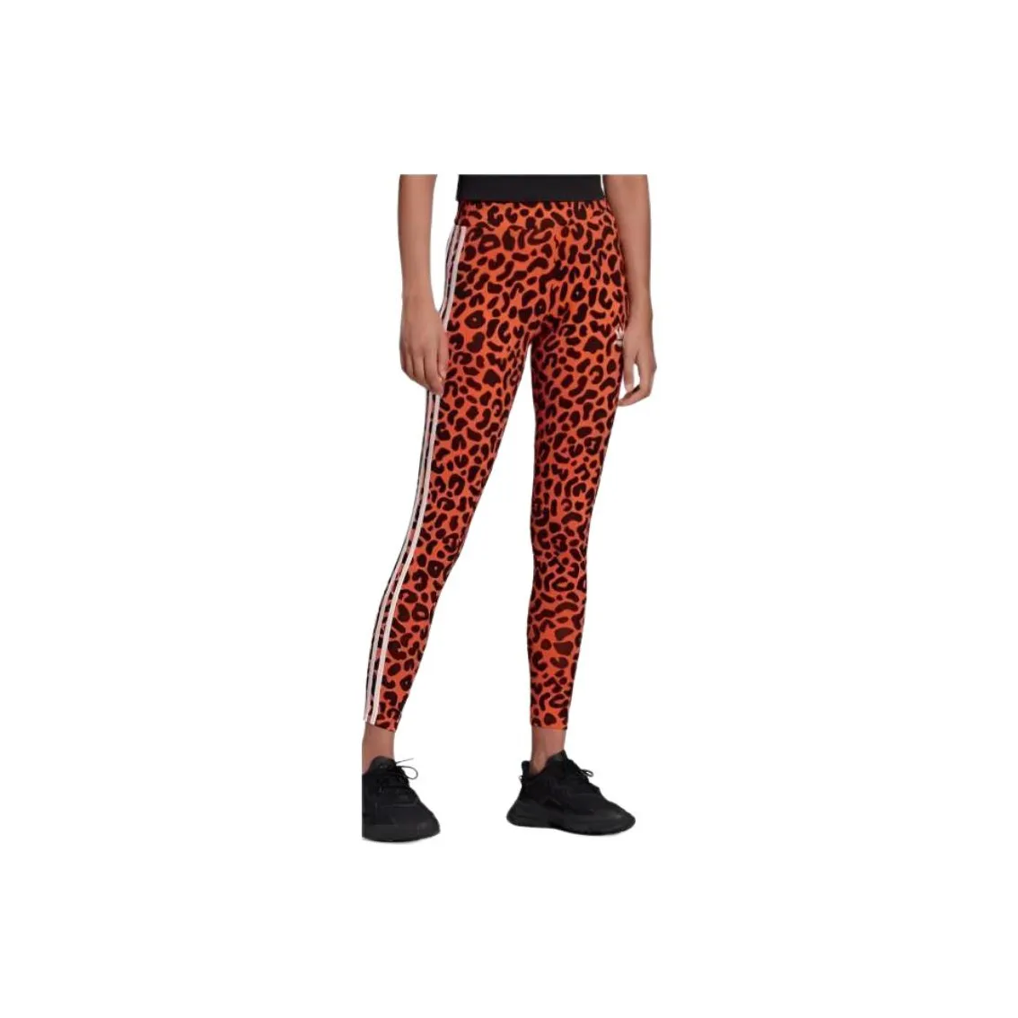 Adidas Leopard print Panelled Tights