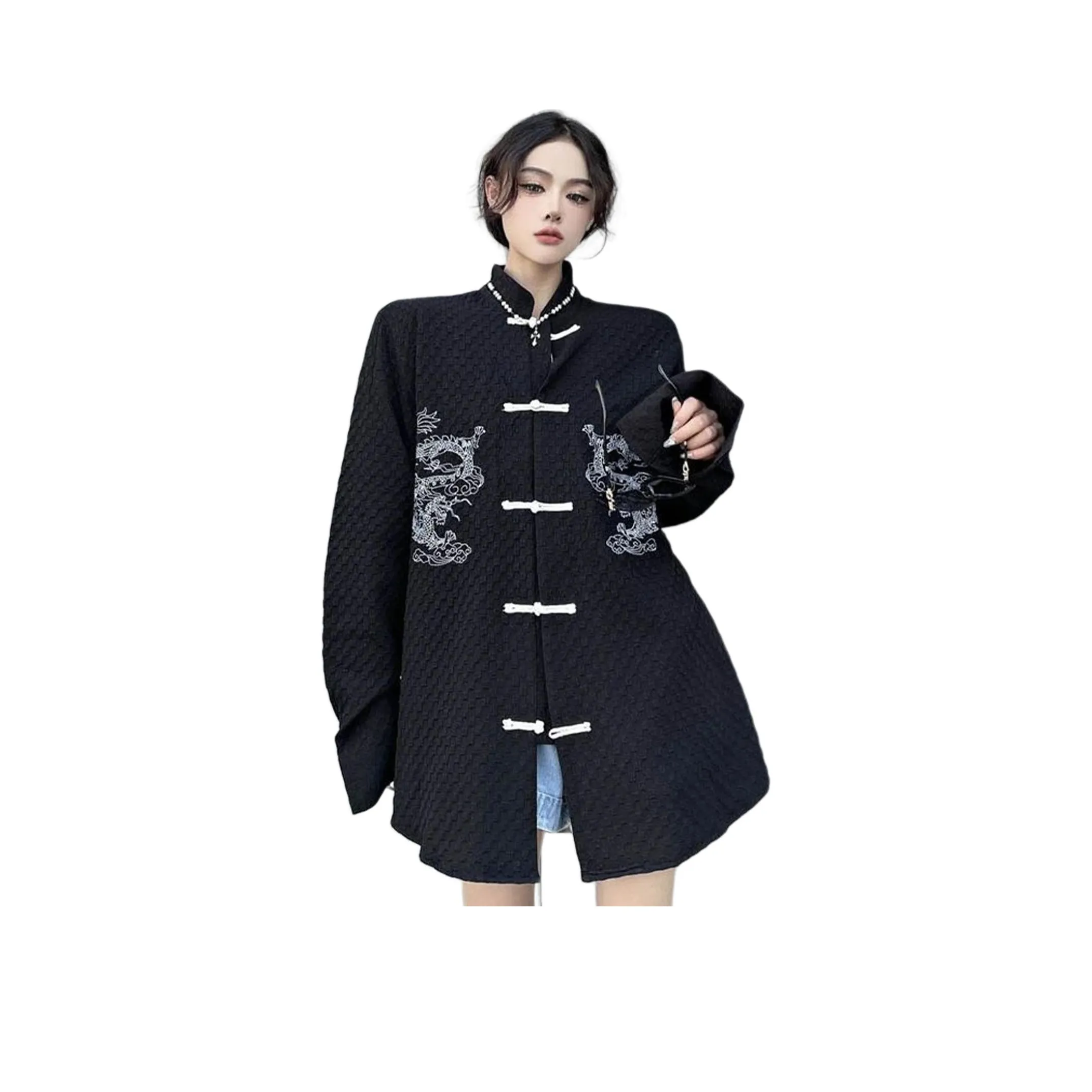 PISYPOX Черный Унисекс Рубашки