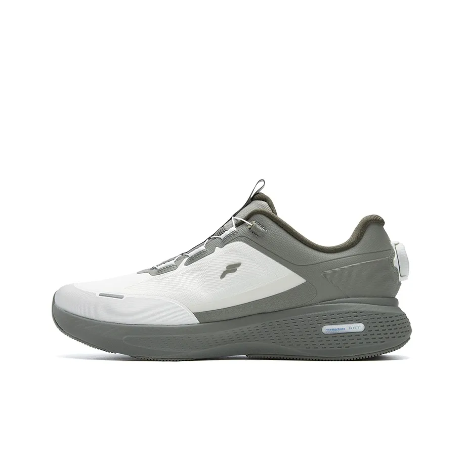 FILA NUVOLE 3 Амортизация и устойчивость к истиранию Покрытие Беговые кроссовки Мужской Lily Белый Красный Коричневый Vetiver