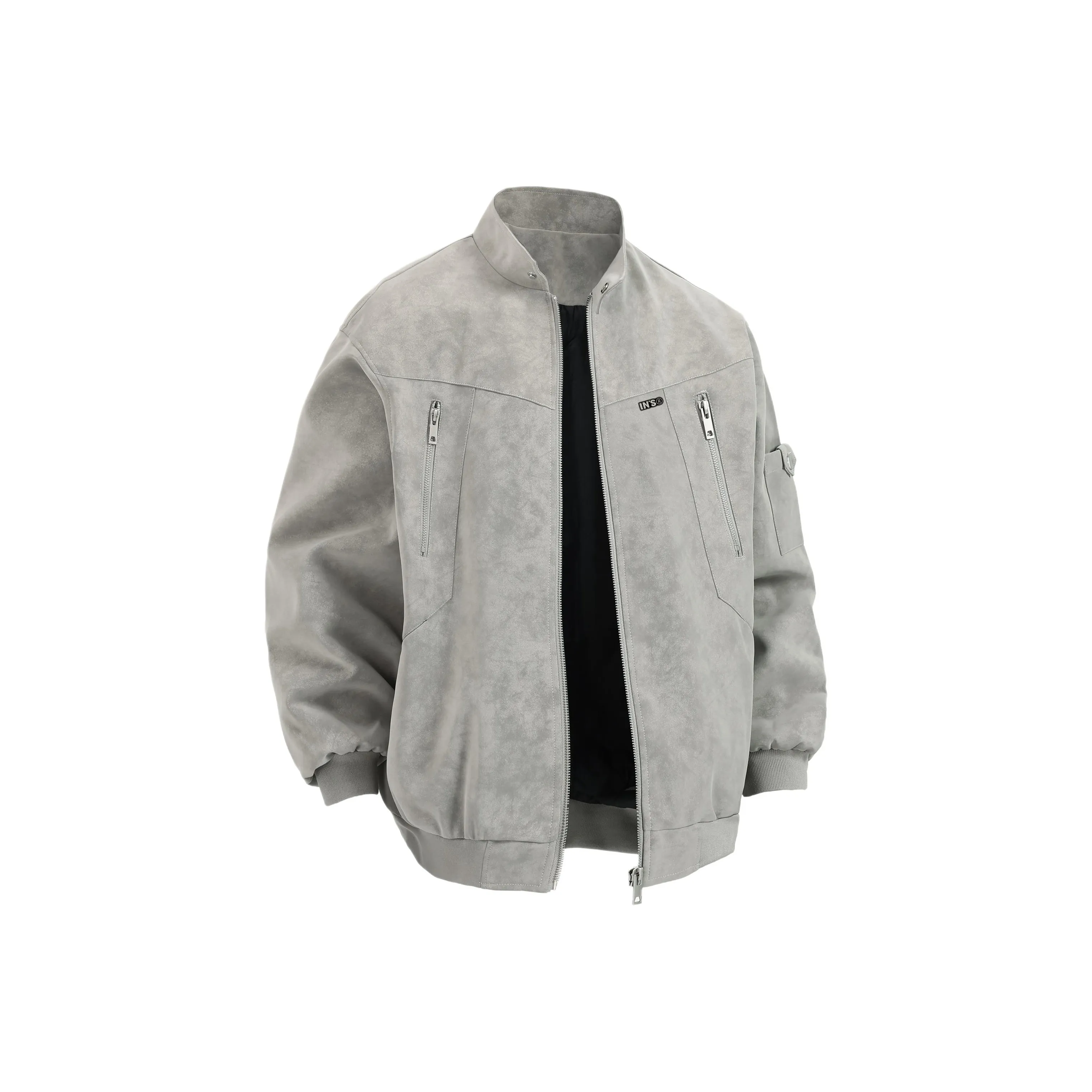 IN'S Унисекс Кожаные Куртки