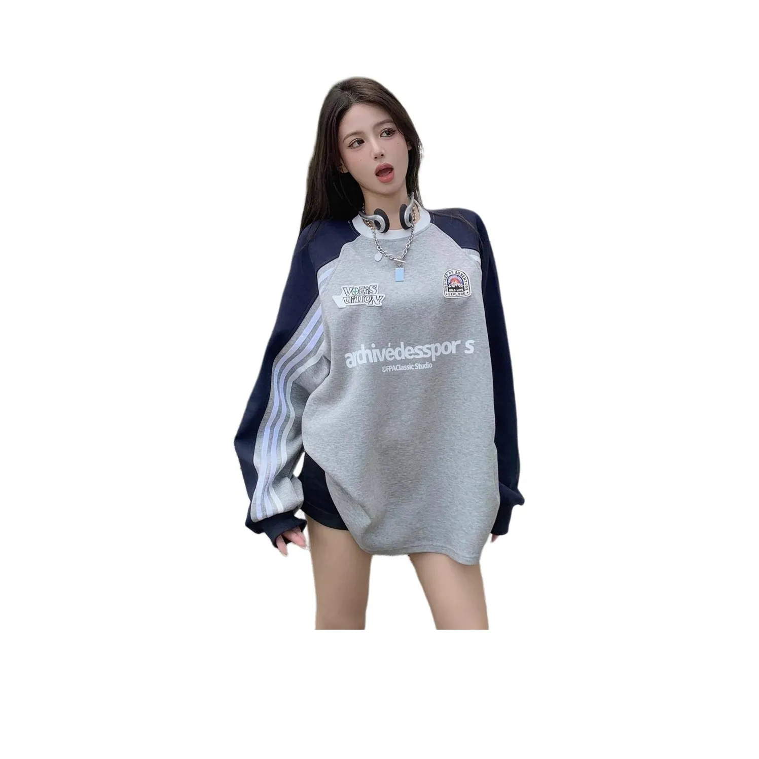 MORii Серый Женский Свитшот