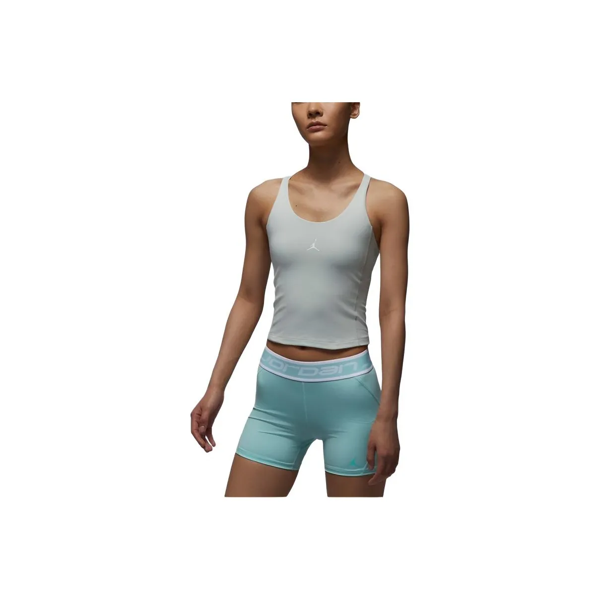 JORDAN Светло-зеленые Женские Майки