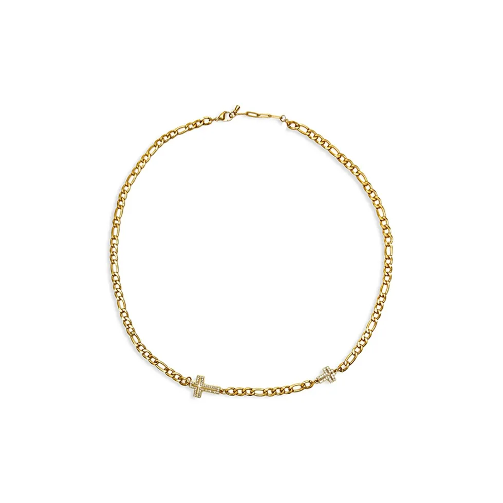 PUENTE Титановые стальные ожерелья мужские