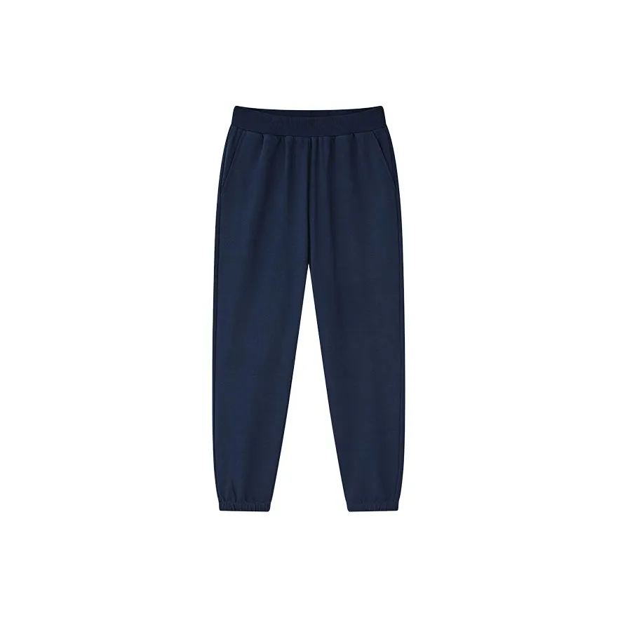 Pony Темно-синие мужские вязаные тренировочные штаны