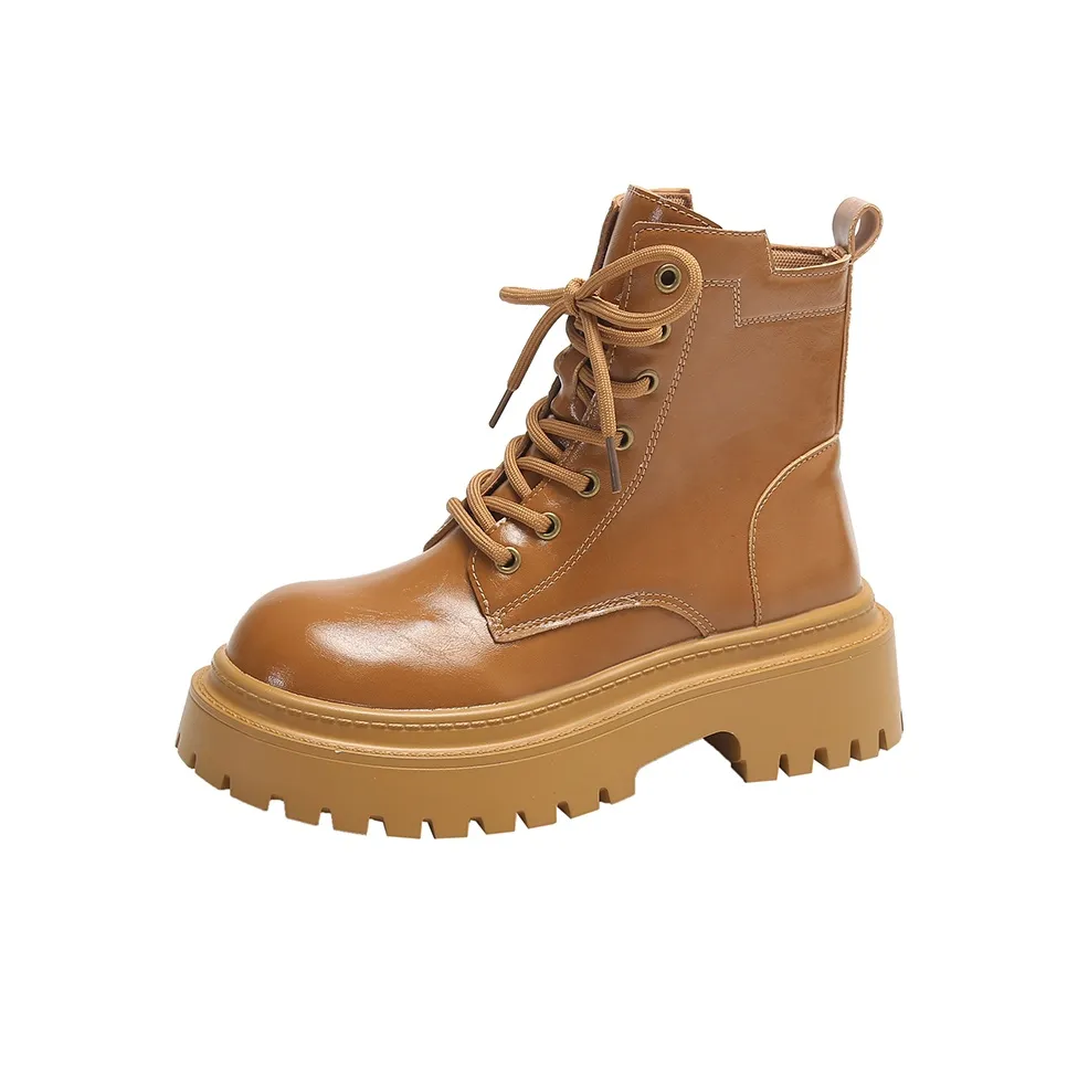 Yalu Preferred Короткий MID Голень Martin Boot Женские