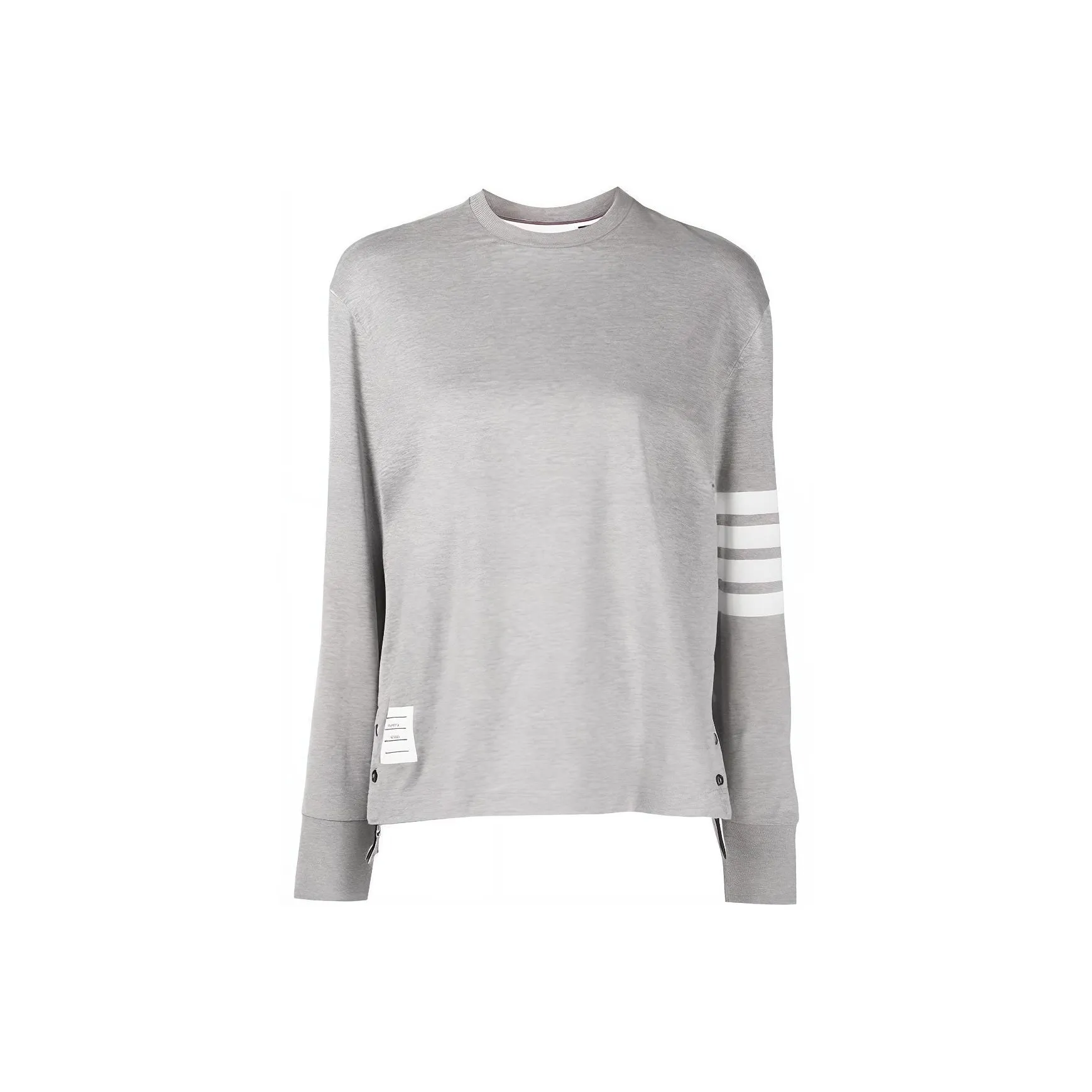 THOM BROWNE Engineered 4 Bar Long Sleeve T Shirt