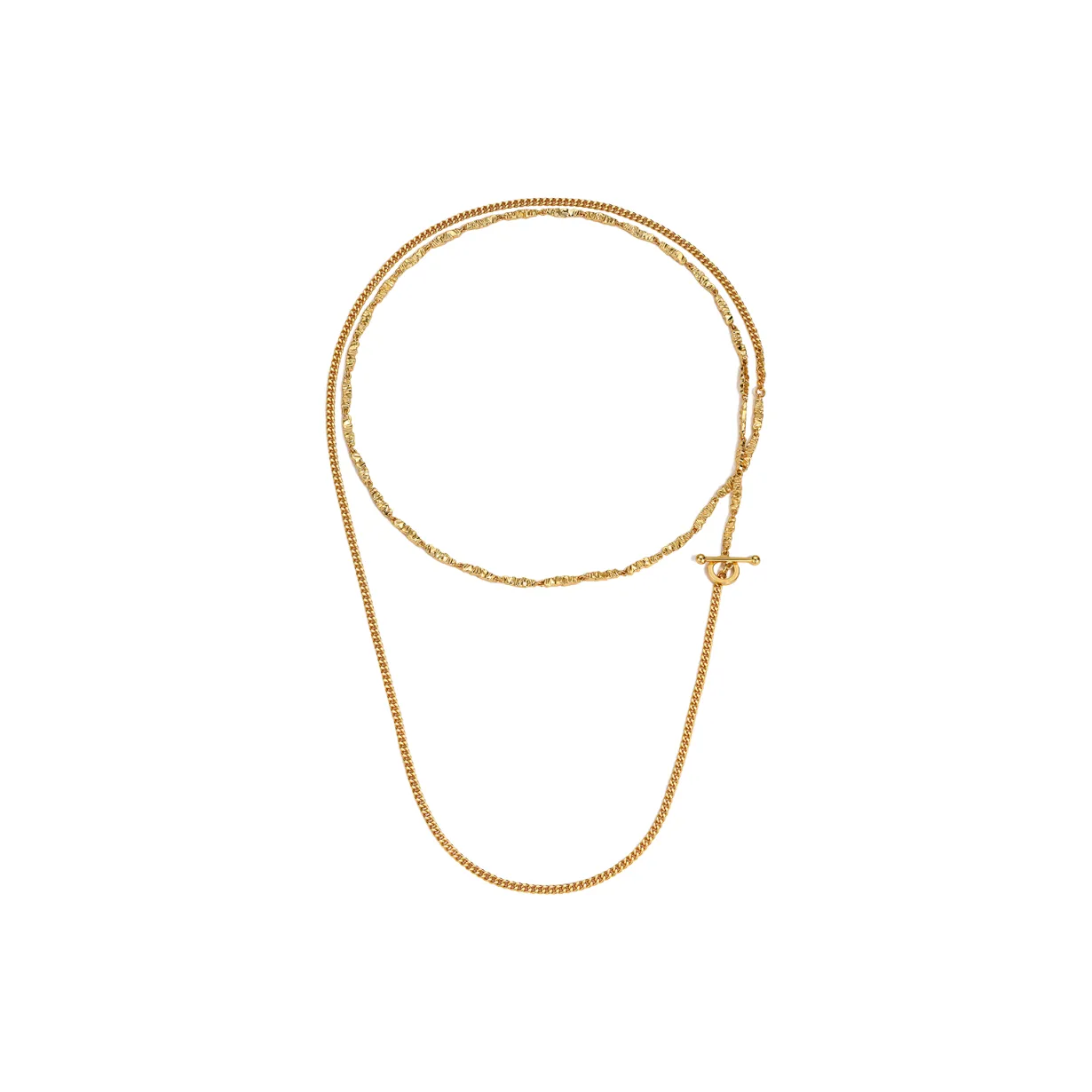 BOONEE ALUS Медный 24K Золотой Покрытый Ожерелье Женское