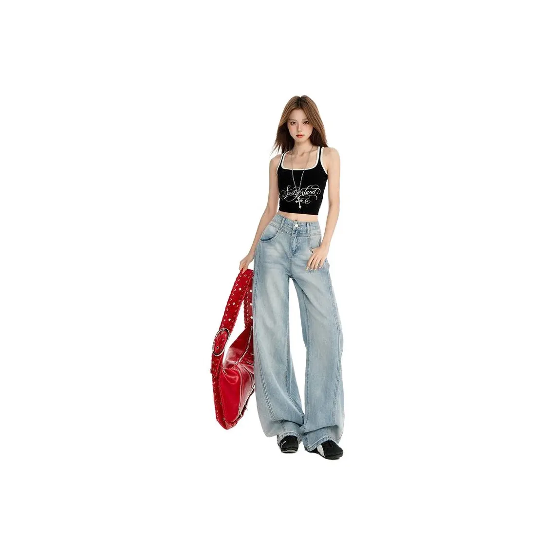 TUCANO Светло-синие Женские Джинсы