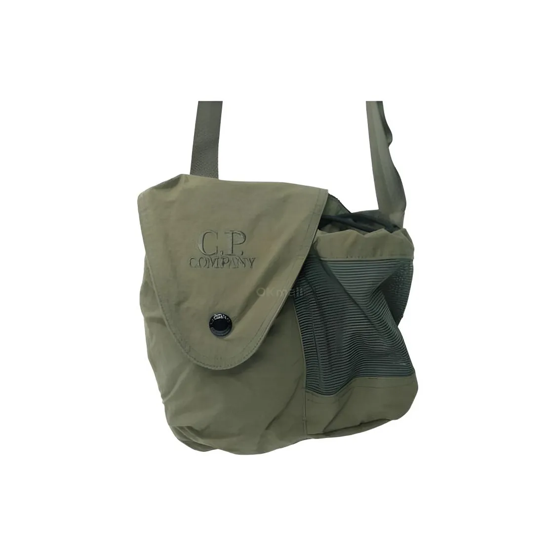 C.P.Company Полиамид Сумка через плечо Мини Мужская Оливково-зеленая