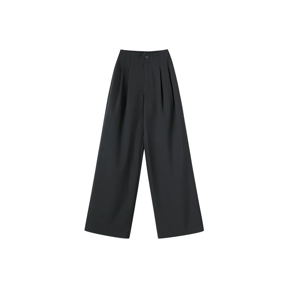 XIANGYING Темно-серые женские брюки для костюма