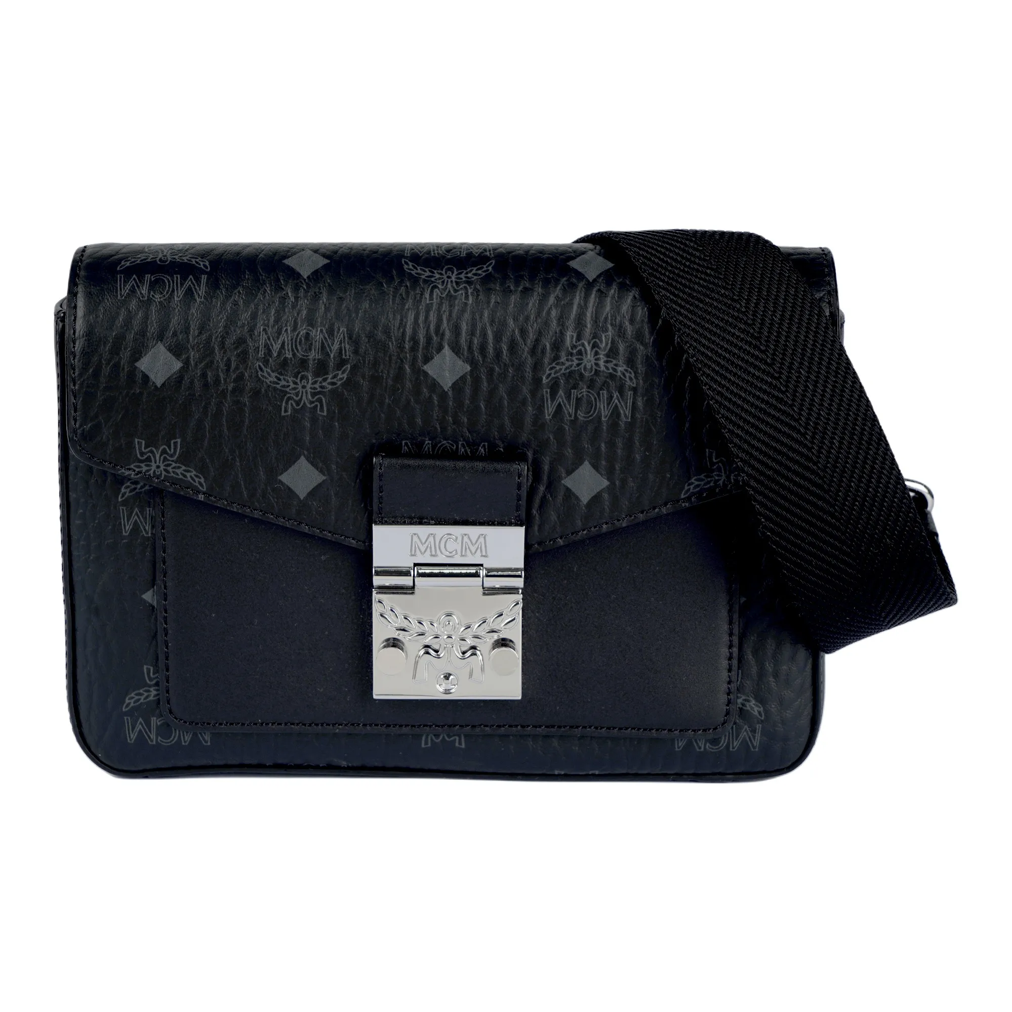 MCM Millie Visetos Crossbody Bags