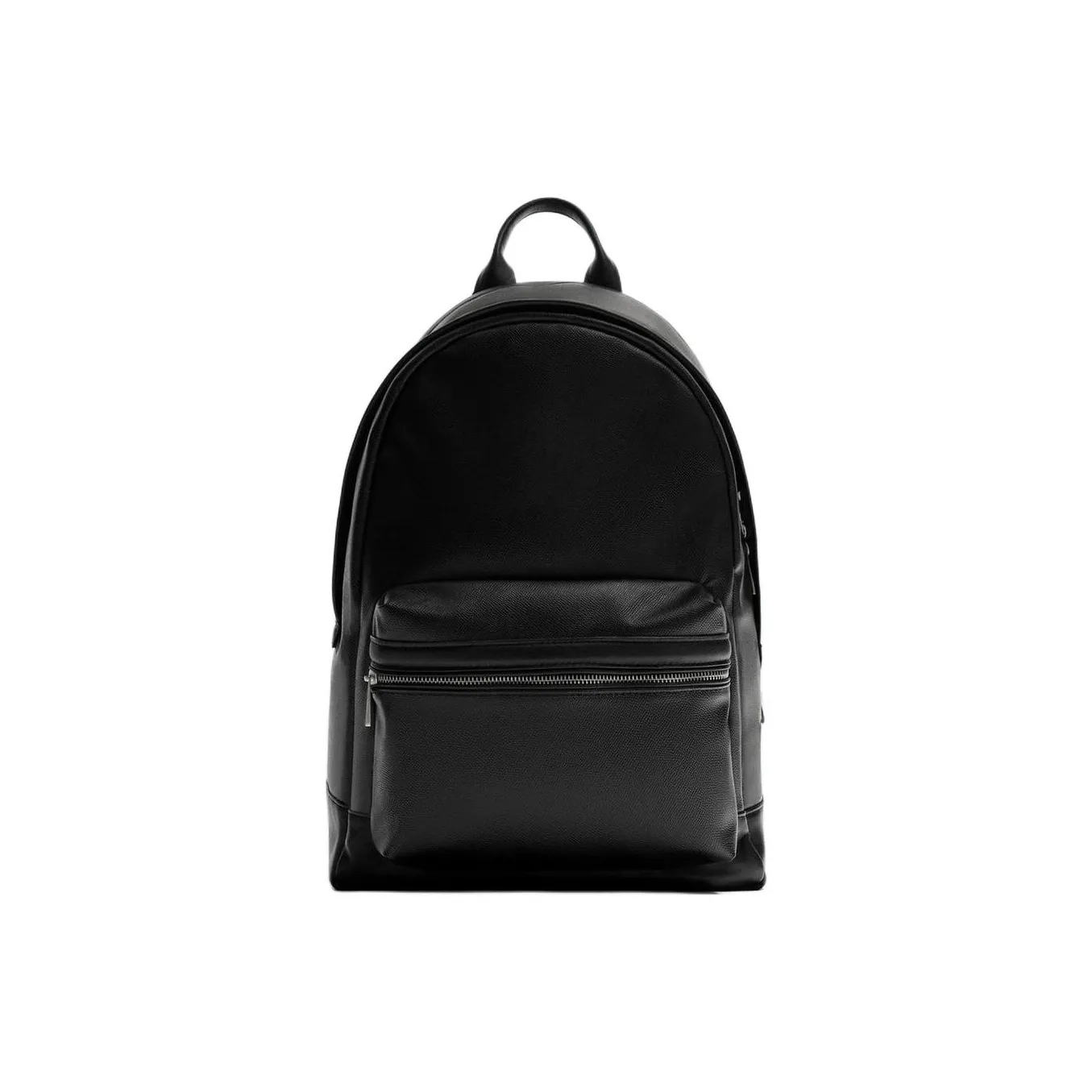 ZARA Полиуретан с полиэстером рюкзак унисекс черный