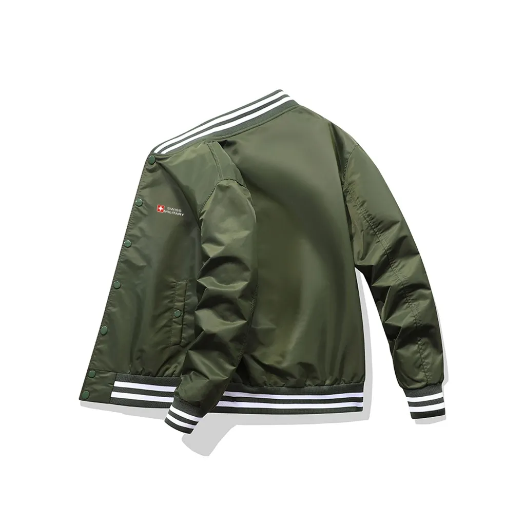 SWISS MILITARY Бейсбольная куртка Пальто Унисекс