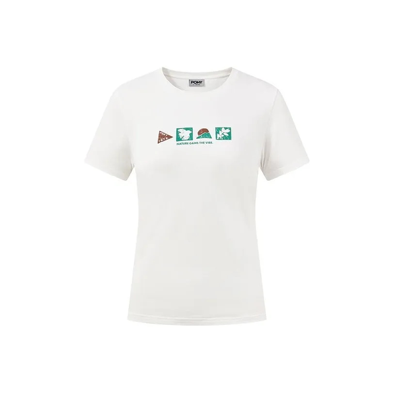 Pony Белый Женские T-рубашки