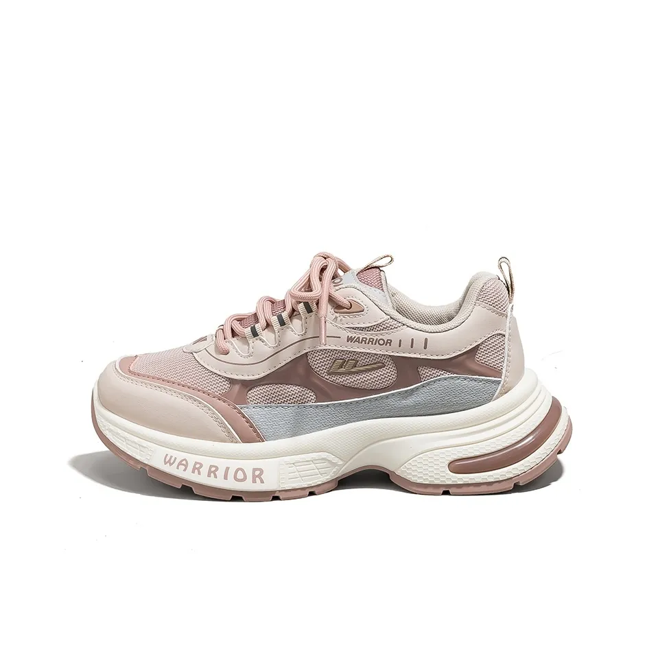 Warrior Амортизация Высота Увеличение Устойчивость к Износу Легкий Мат Низкий Топ Кроссовки Женские