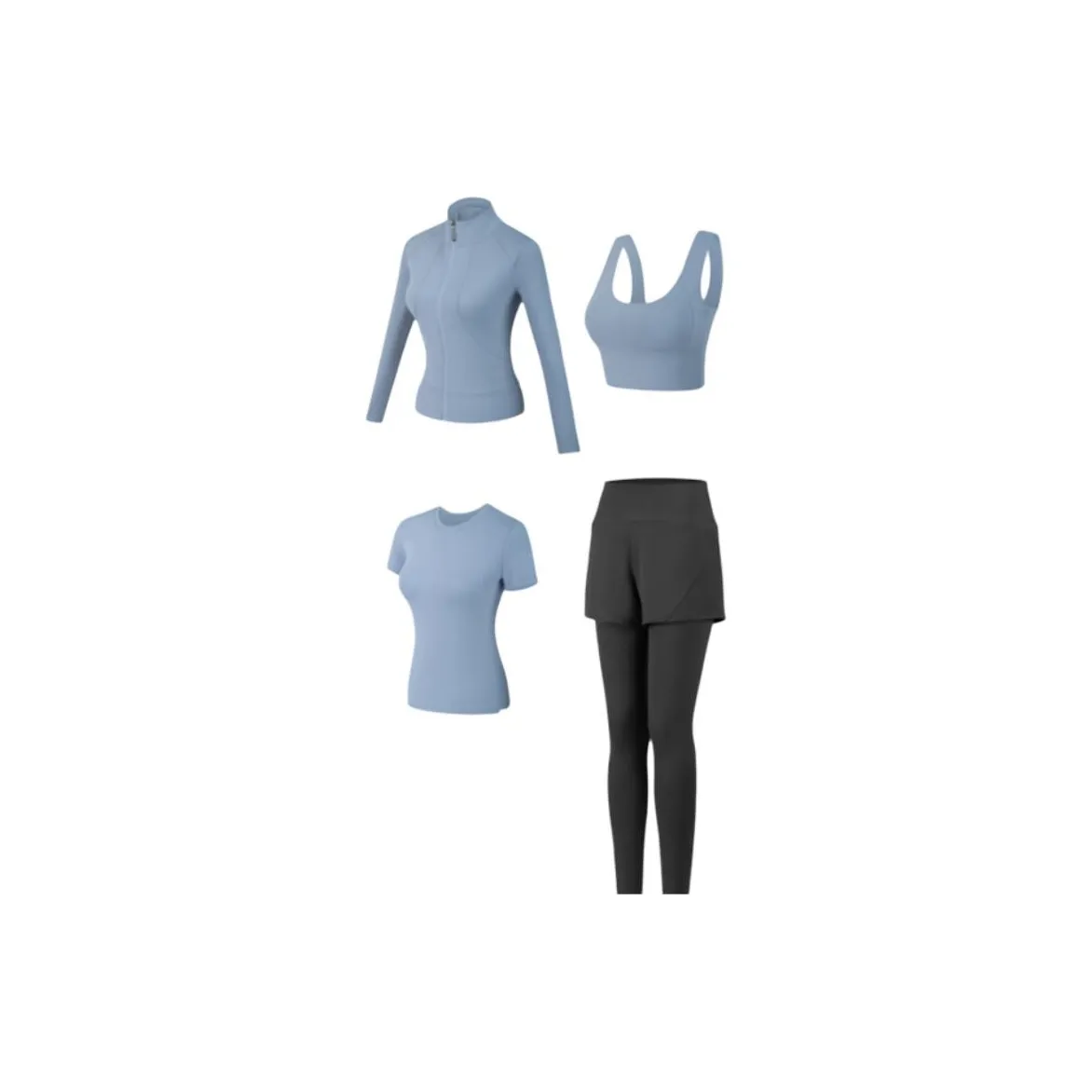 EMINU Женские Фитнес-Комплекты