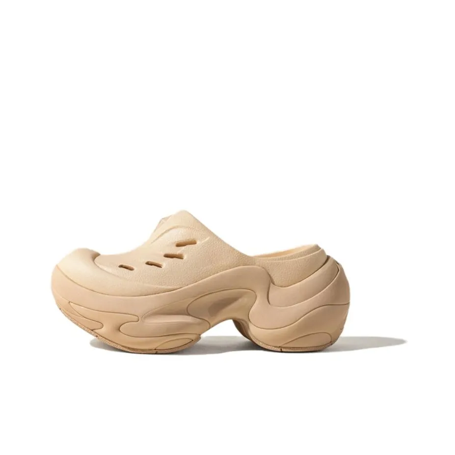 ANTA SNEAKERVERSE визуально увеличивает рост Тапочки Slip On Сумка Женские Светло-пустынный