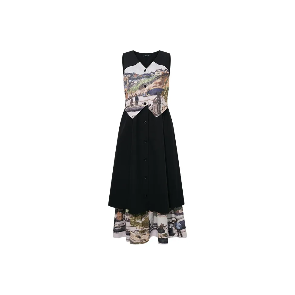 Two Or Three Things Без рукавов Платье Женское