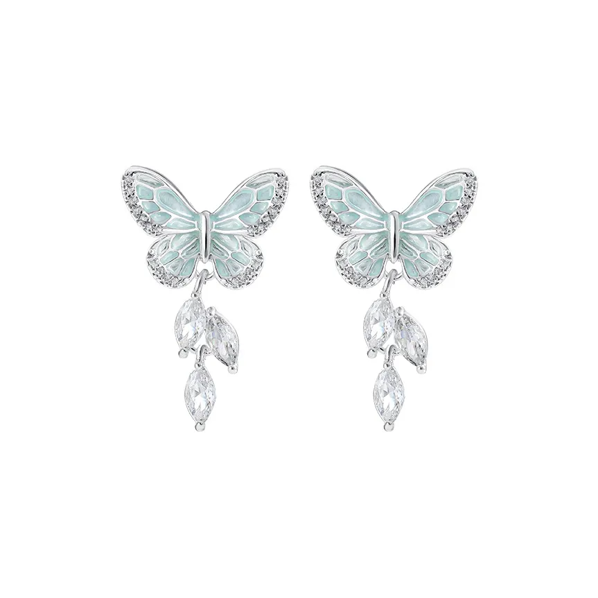 JianKai Серебро S925 Серьги-гвоздики Женские