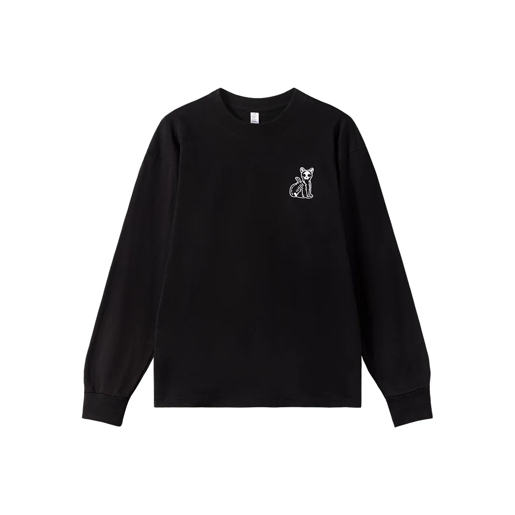 ZHONGBANGJICHU Длинный рукав Т-рубашка Унисекс