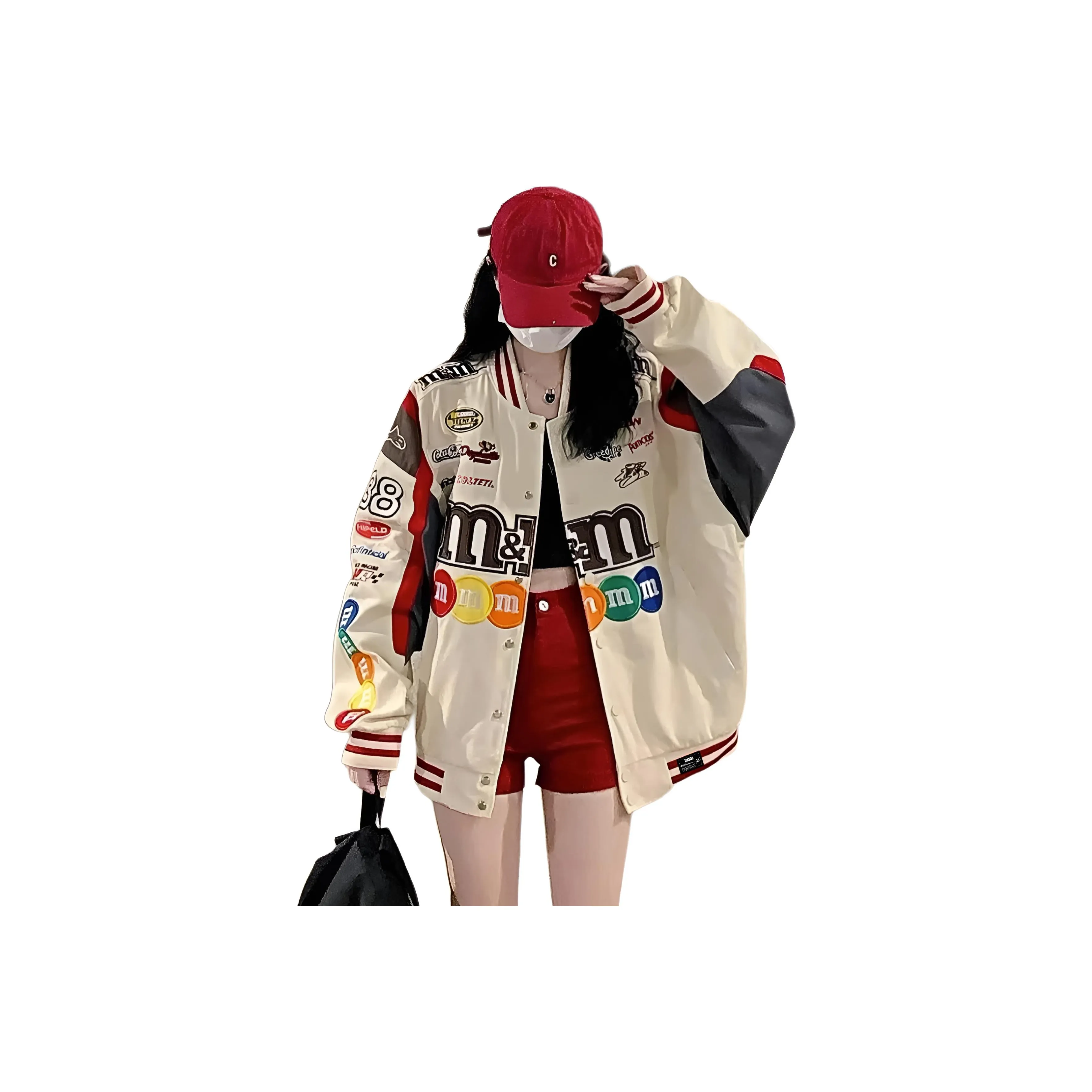 ZIAREL Экрю [Съемный Trademark] Унисекс Бейсбольные Джерси