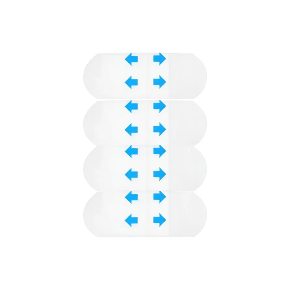 CHUNZHENDEWO 100 Пластыри Большая упаковка В лицевой области Пластыри Тонкий и укрепляющий для лица Матовый и прозрачный Пластырь для макияжа