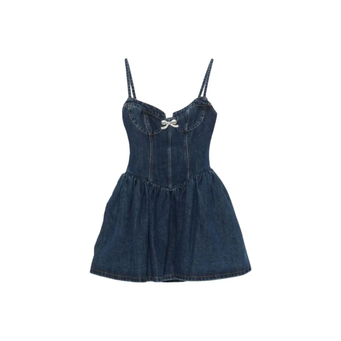 Self Portrait Slip Dress Women's Blue Self Portrait Slip Платье Женское Синий