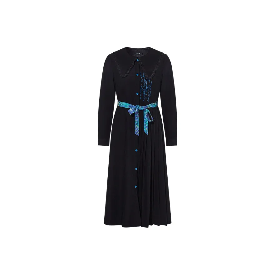 Two Or Three Things Длинное платье с длинными рукавами женское