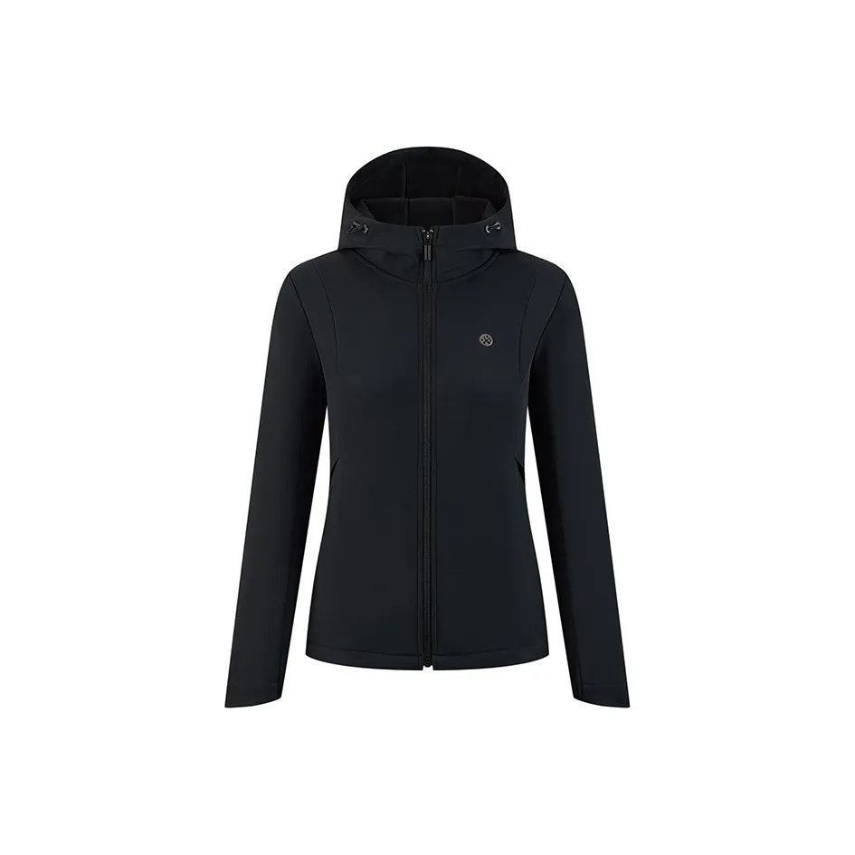 BMAI Мягкая оболочка куртка женская цвет ночной черный