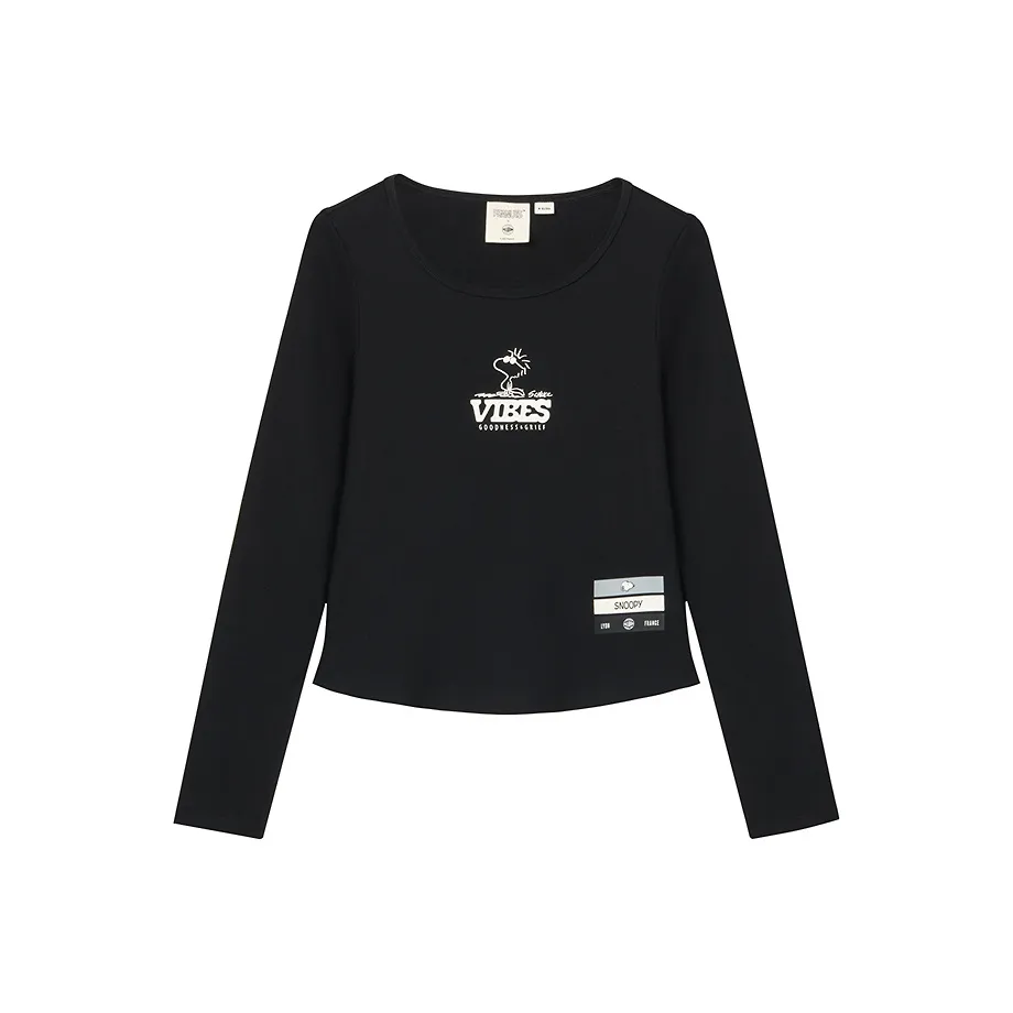 Палладий X SNOOPY Стандартная Рубашка Женская