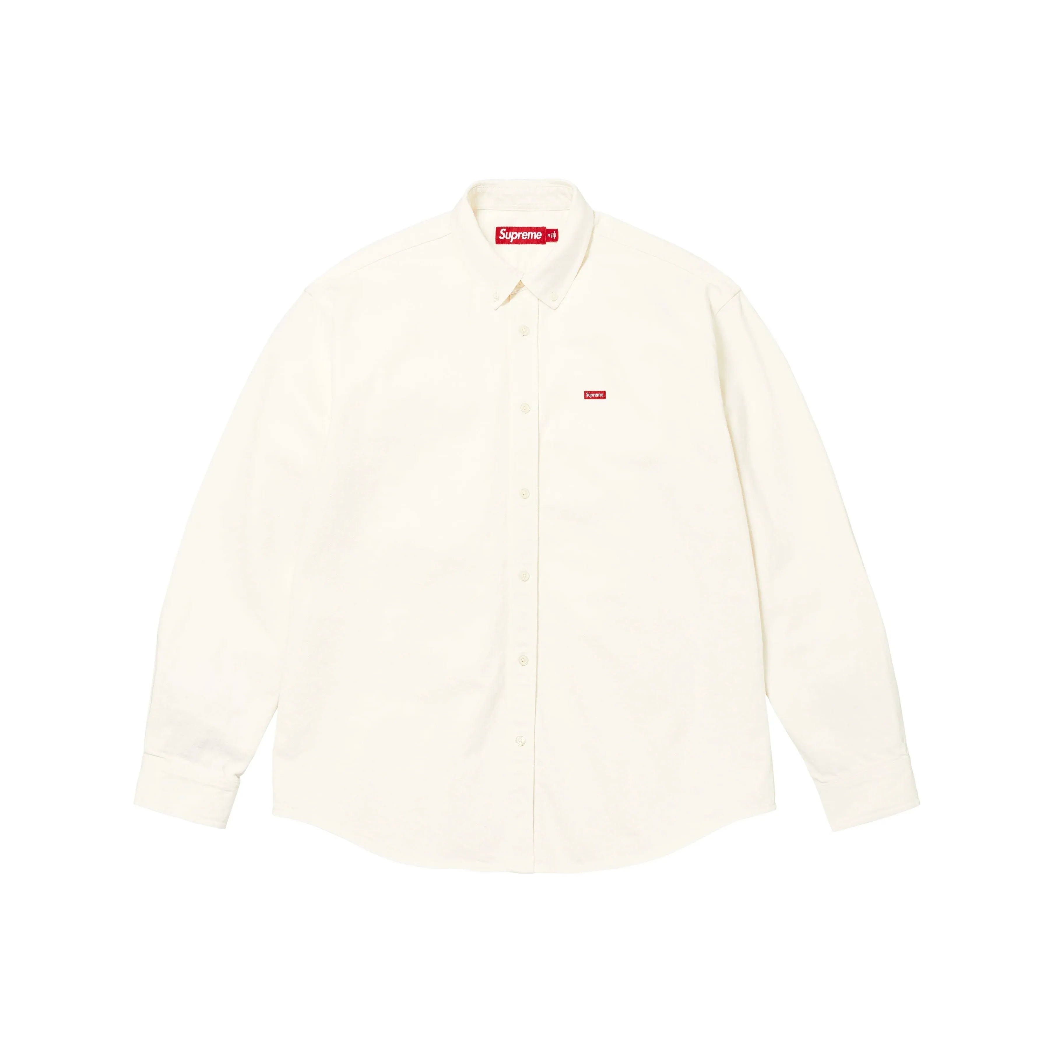 Supreme FW25 WEEK1 Маленькая коробка Деним Рубашка Унисекс