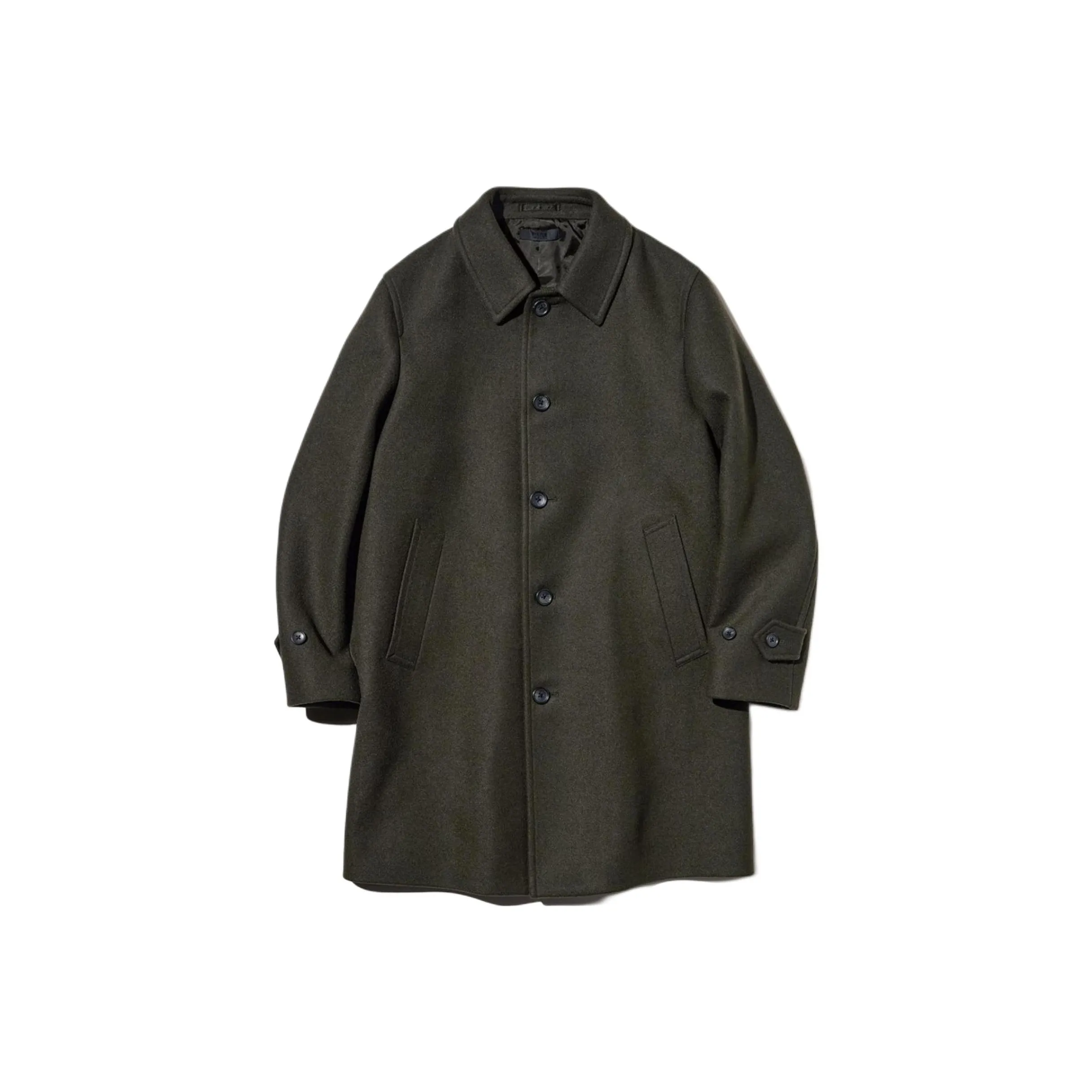 UNIQLO Темно-оливковый унисекс пальто