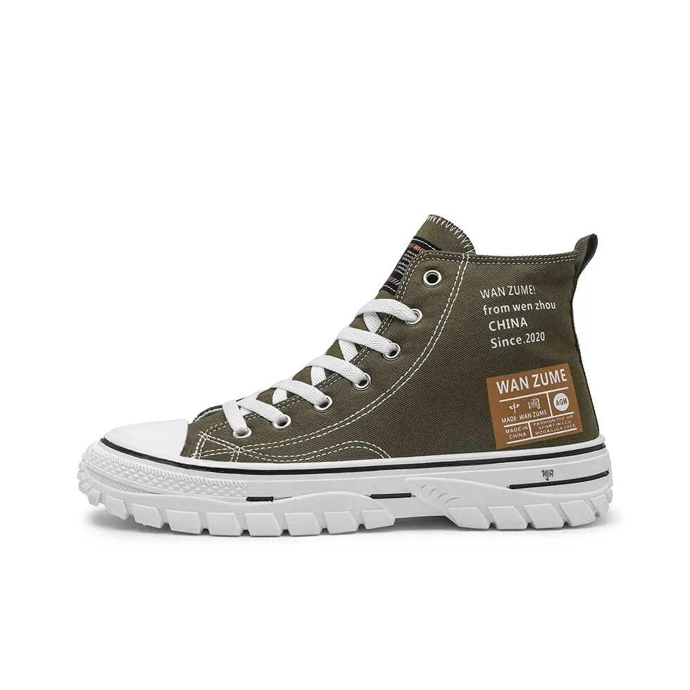 NANJIREN Canvas Shoes High Top Мужские