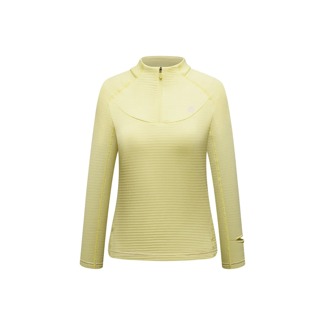 BMAI T-рубашка женская бледно-желтая V4