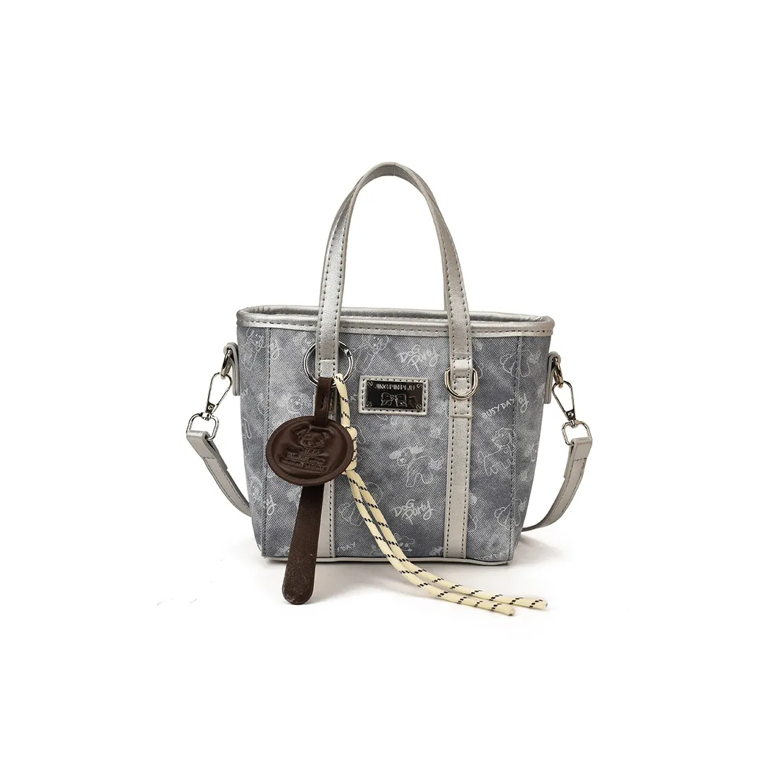 Champion Cub ПУ (полиуретан) Сумка через плечо Сумка Обычная Женская Многоцветная