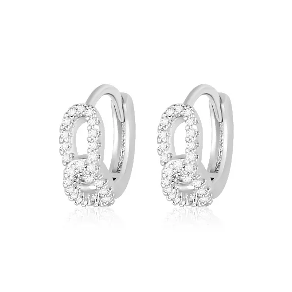 LELC Циркон Серьги Женские