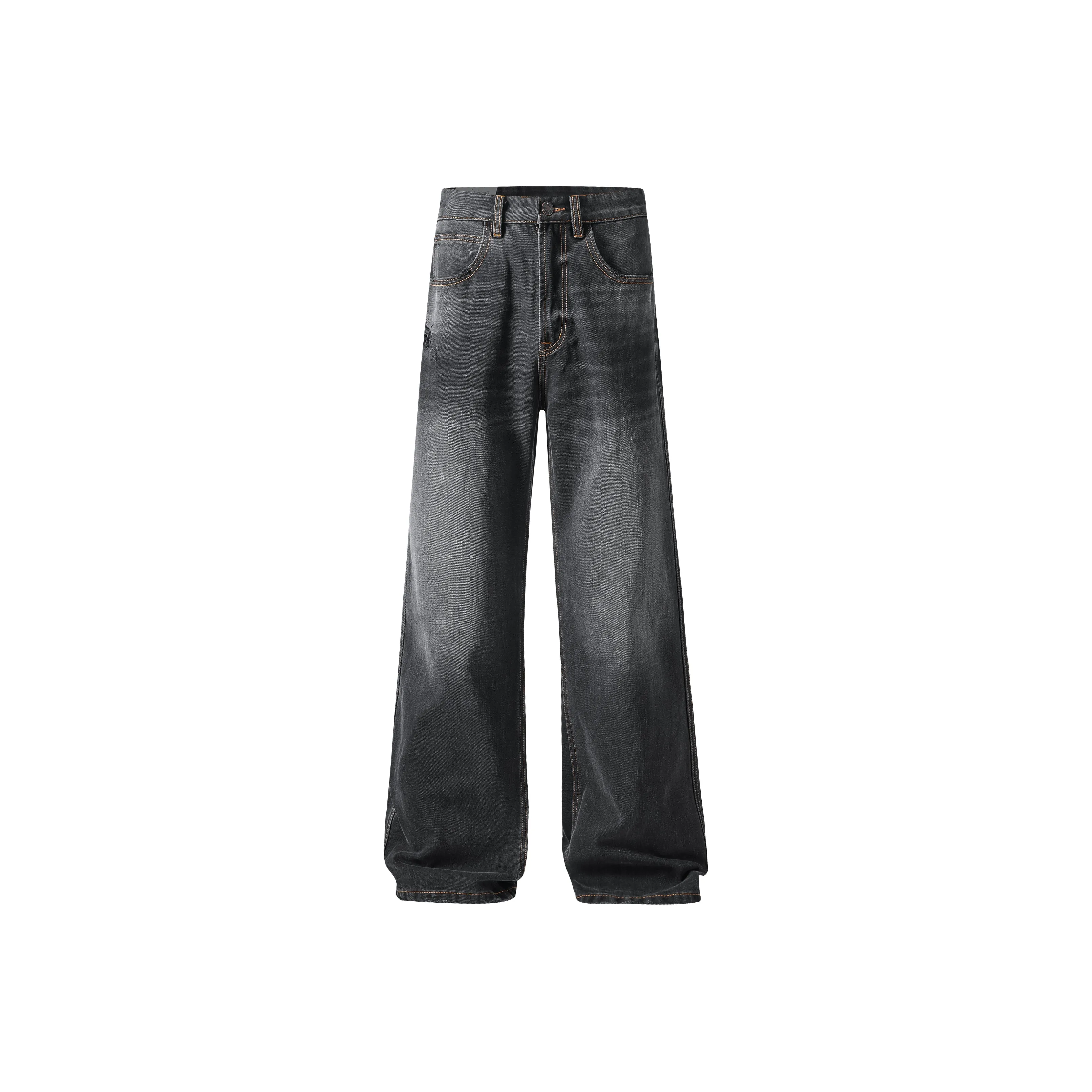 FAFC Loose Fit Straight Fit Wide Leg Casual Pencil Pants Unisex 