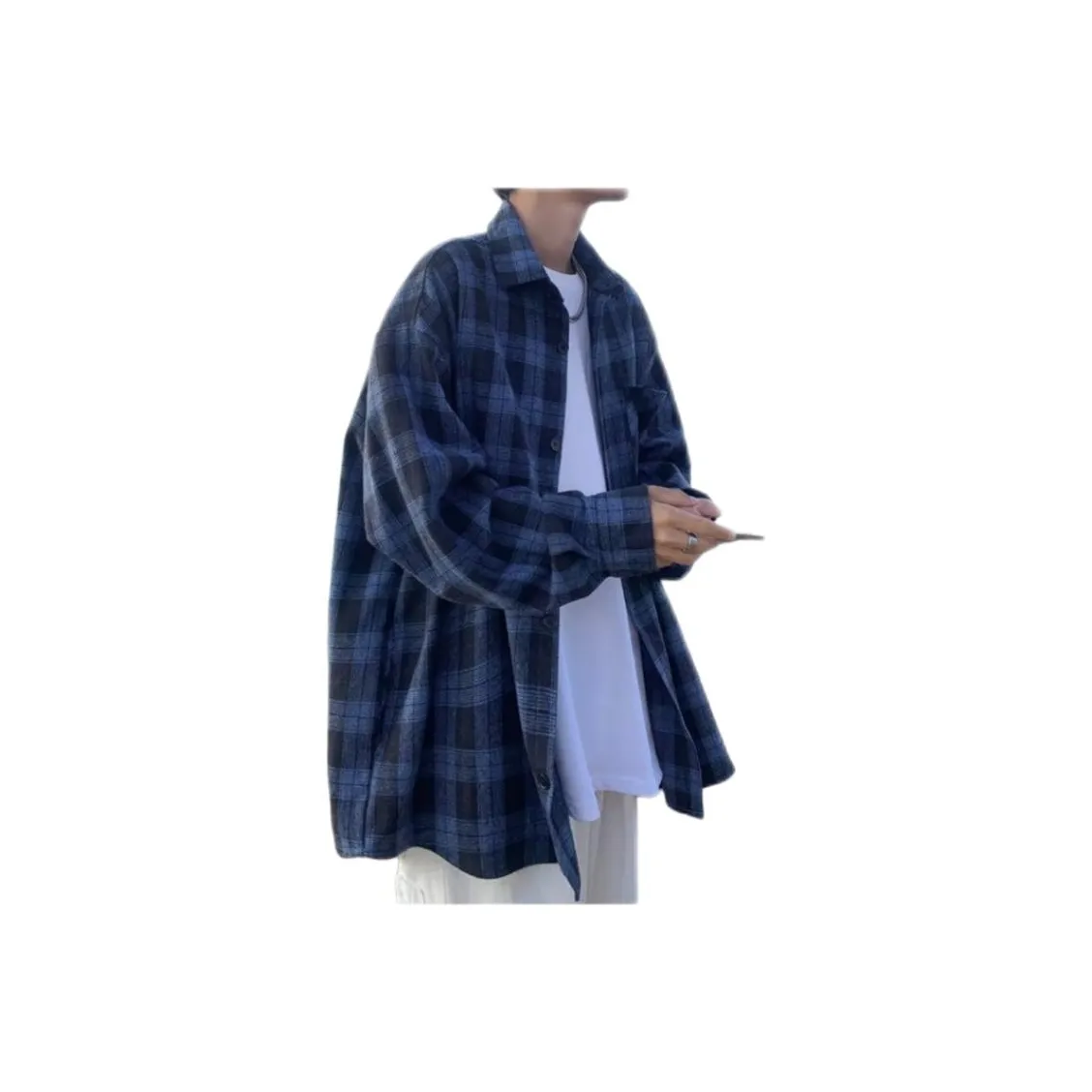 NRXX Blue Men's Shirts NRXX Синий Мужские Рубашки