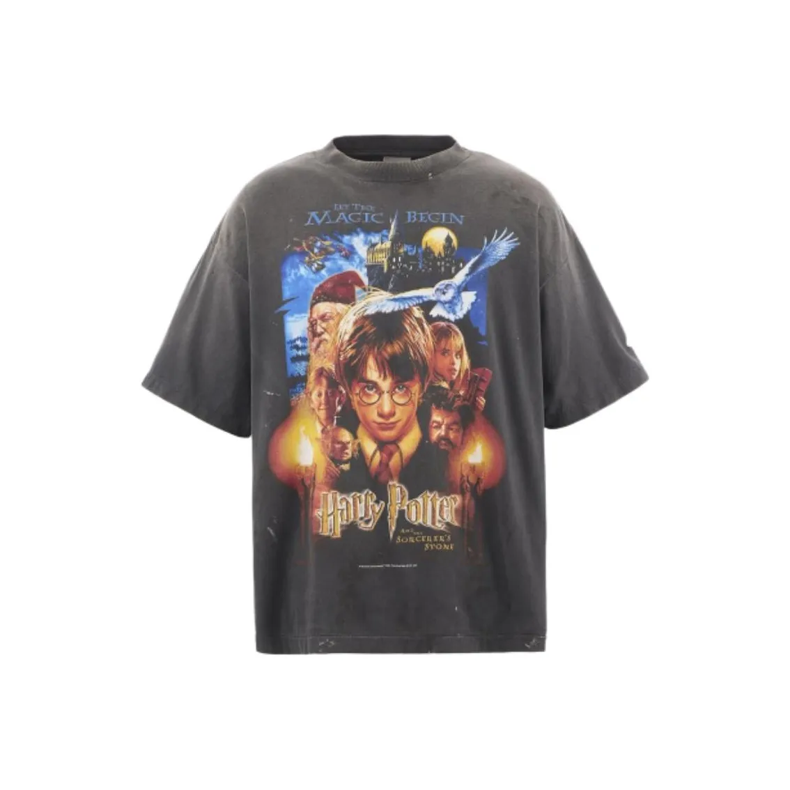 SAINT Mxxxxx x Гарри Поттер Гарри Поттер Co Бренд T-рубашка Мужская